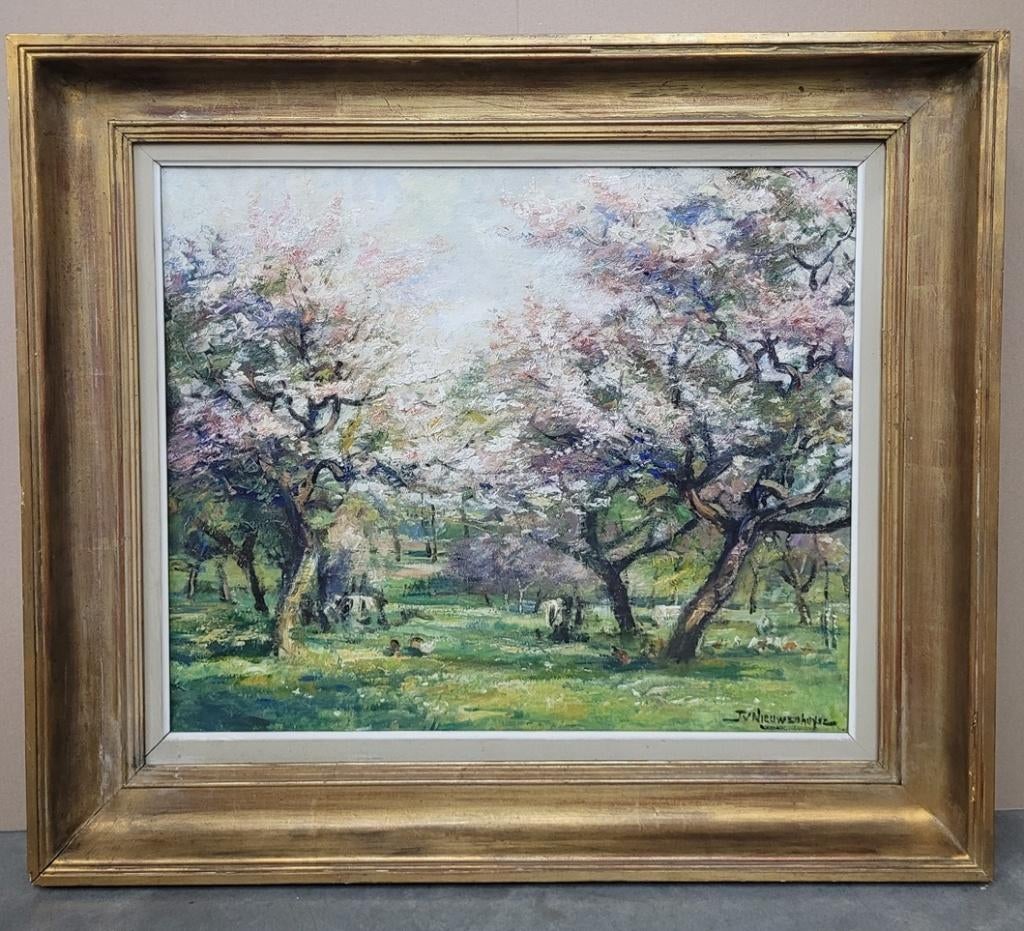 Jan VAN NIEUWENHUYSE, dieren in de boomgaard, Ophalen of Verzenden