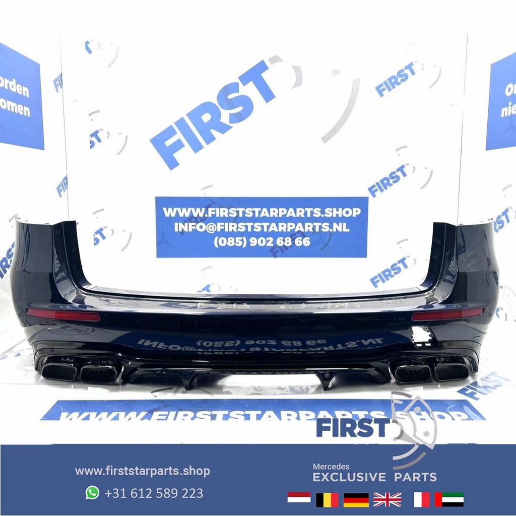 W213 S213 E63 E63S AMG ACHTERBUMPER ESTATE Mercedes E Klasse, Auto-onderdelen, Carrosserie en Plaatwerk, Gebruikt, -, Ophalen of Verzenden