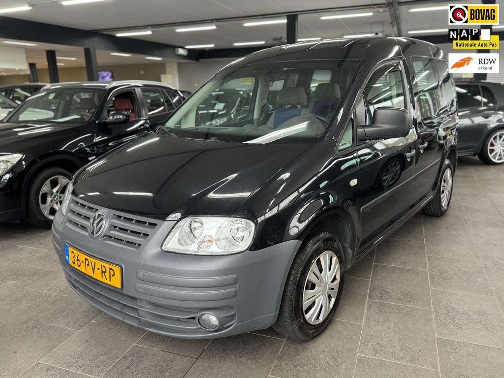 Volkswagen Caddy 1.6 Comfortline 5p. Airco elektrische pakke, Auto's, Voorwielaandrijving, Stof, Gebruikt, Overige modellen