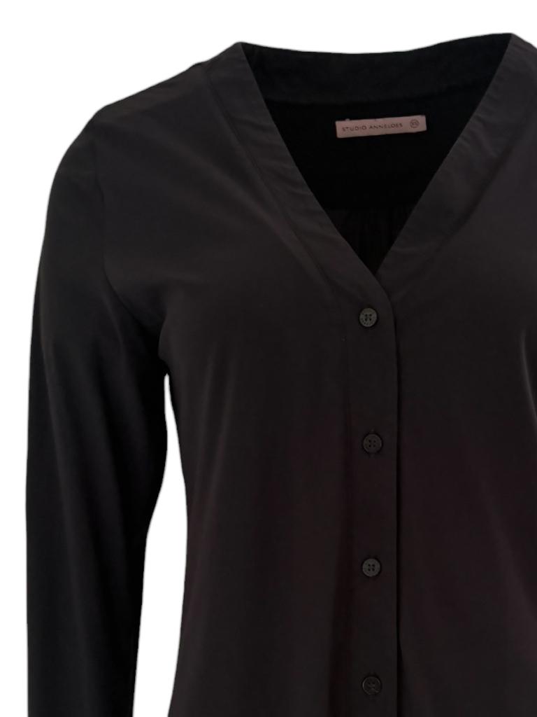 Studio Anneloes blouse XS (Evi), Zwart, Ophalen of Verzenden, Zo goed als nieuw, Maat 34 (XS) of kleiner