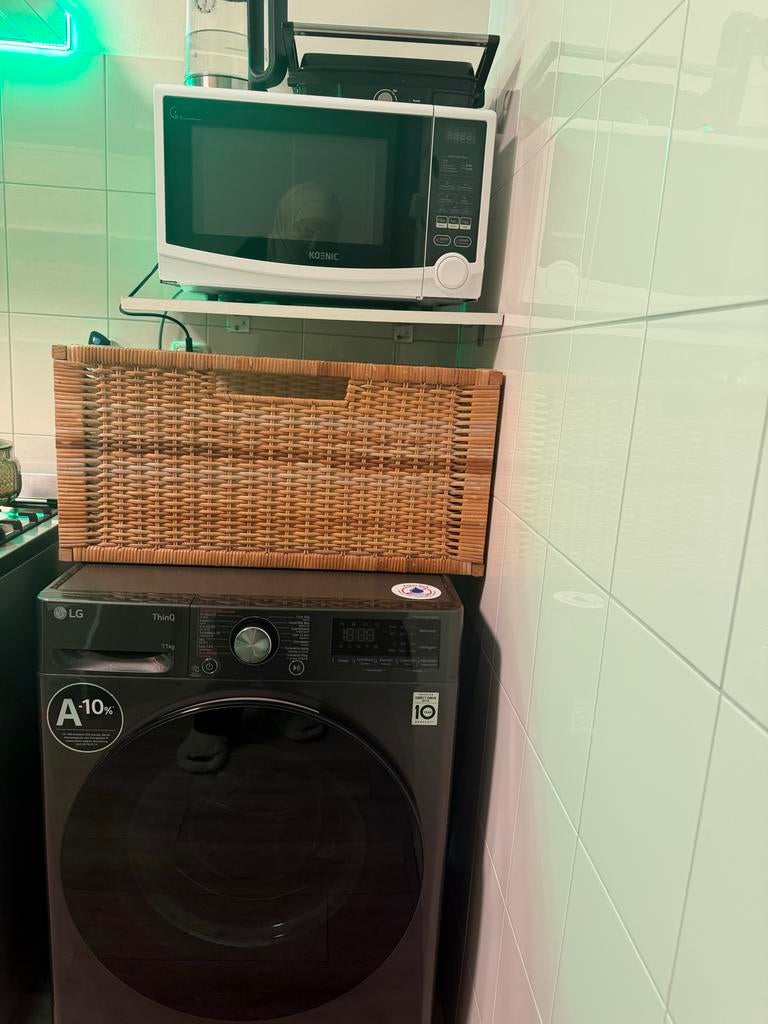 LG ThinQ Wasmachine 11kg A-10% Direct Drive, Witgoed en Apparatuur, Wasmachines, 1200 tot 1600 toeren, 10 kg of meer, Ophalen of Verzenden