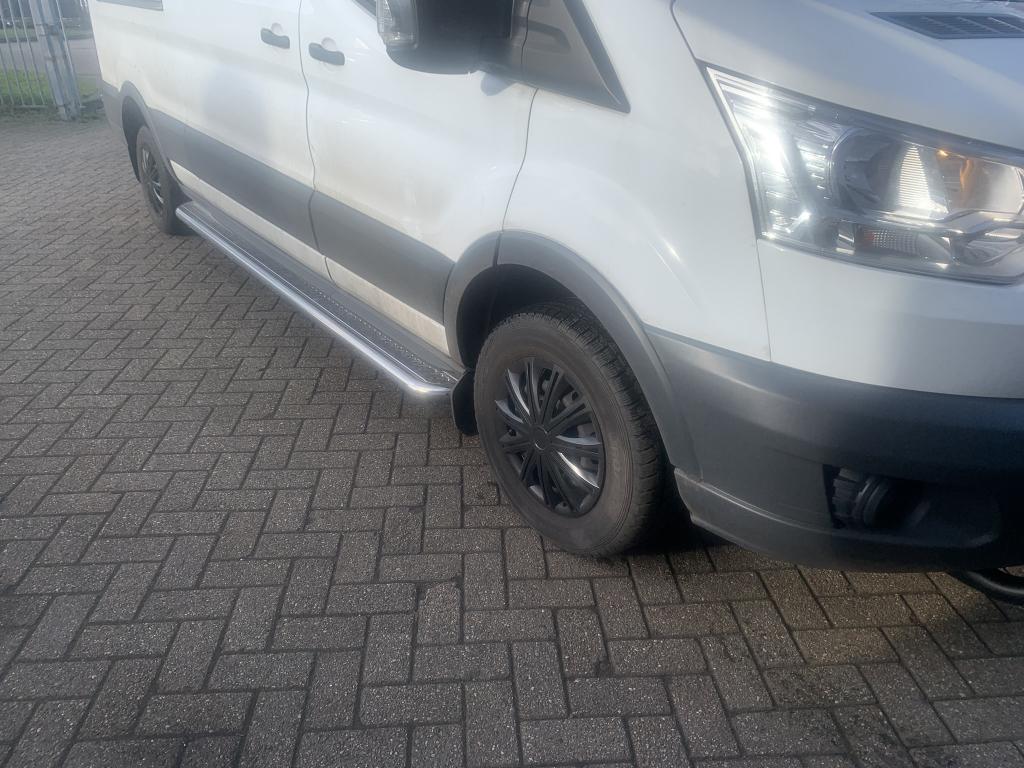 Ford Transit Sidebars met rvs trede, Niet ingevuld, Niet ingevuld, Niet ingevuld