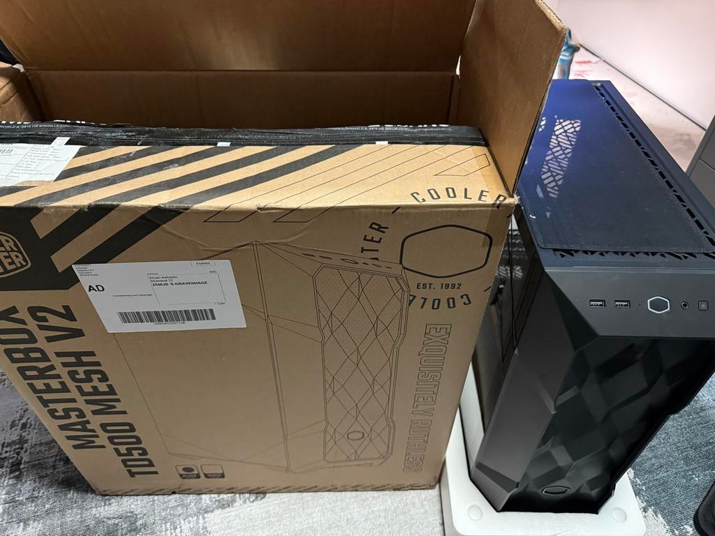 Cooler Master MasterBox TD500 Mesh V2 PC Behuizing, Computers en Software, Ophalen, Nieuw