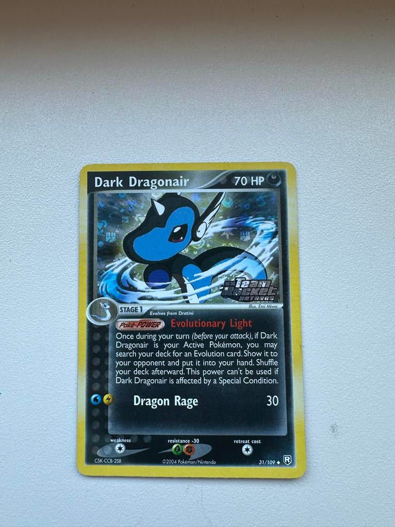 Dark Dragonair Holo Stamped 31/109 Team Rocket Returns, Hobby en Vrije tijd, Verzamelkaartspellen | Pokémon, Gebruikt, Losse kaart