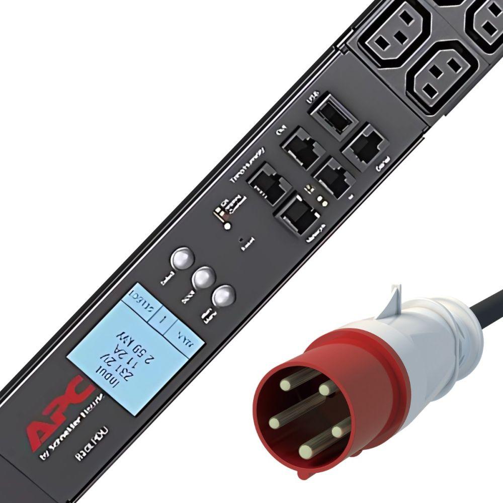 APC AP8886 Metered Rack PDU ZeroU 32A 400V, Computers en Software, Pc- en Netwerkkabels