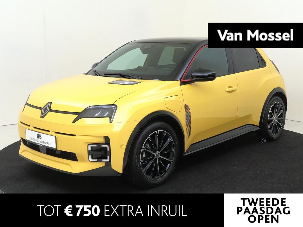 Renault 5 comfort range iconic cinq 52 kWh | Pack Safety & A, Auto's, Renault, Stof, Gebruikt, Overige kleuren, 150 pk