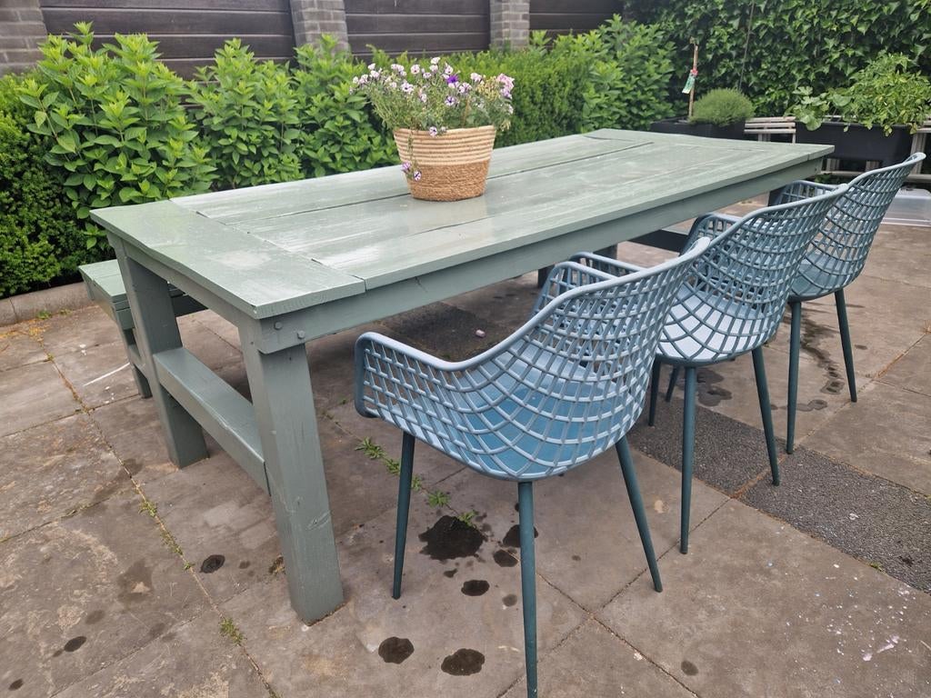 3 stoelen, Ophalen of Verzenden, Kunststof