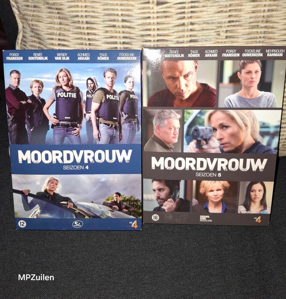 Moordvrouw  .. seizoen 4 & 5, Cd's en Dvd's, Dvd's | Tv en Series, Boxset, Drama, Ophalen of Verzenden, Zo goed als nieuw
