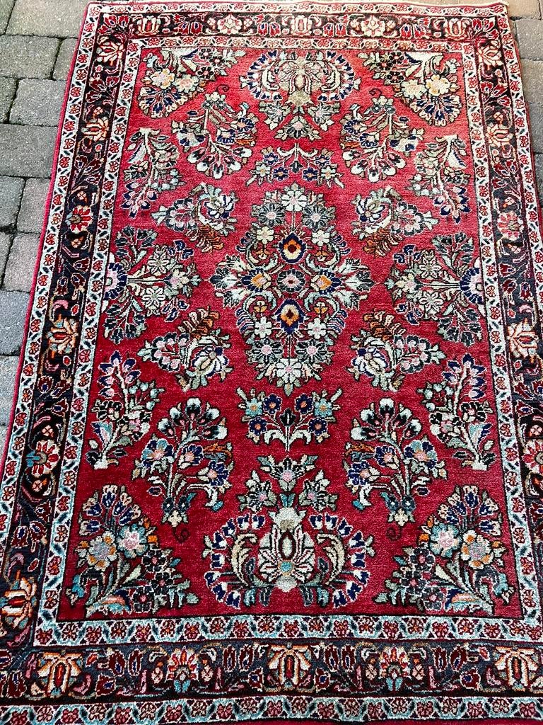 Perzisch tapijt, jaren 70, 106x160 cm, Ophalen