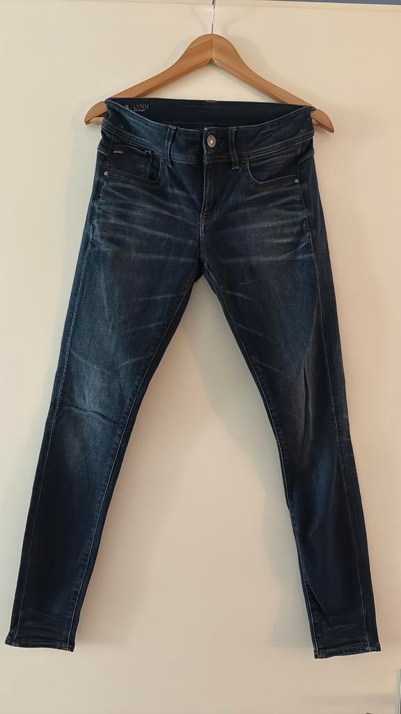 Gstar dames jeans, Ophalen of Verzenden, Zo goed als nieuw, Blauw