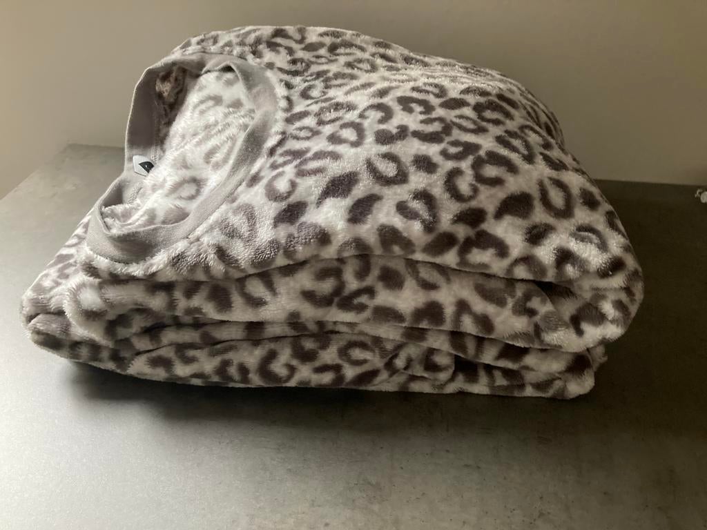 Huispak fleece maat L, Kleding | Dames, Huispakken, Ophalen of Verzenden, Zo goed als nieuw, Maat 42/44 (L), Grijs