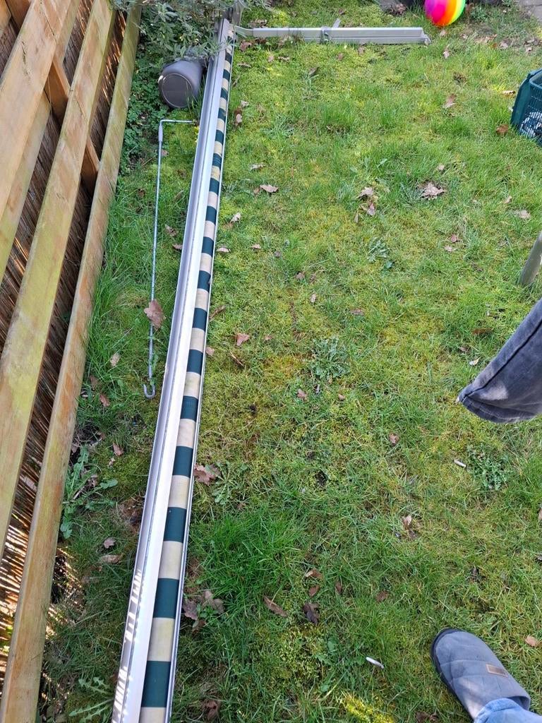 Zonnescherm, Tuin en Terras, Zonneschermen, 150 tot 300 cm, Ophalen, Gebruikt, Knikarmscherm