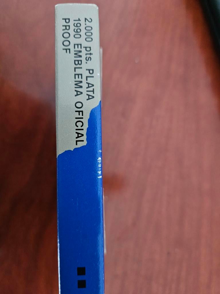 Zilveren Herdenkingsmunt Olympische Spelen Barcelona 1992 Pr, Ophalen of Verzenden