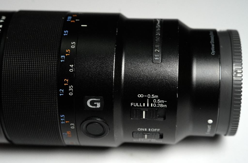 Sony FE 90mm F/2.8G Macro OSS, Audio, Tv en Foto, Fotografie | Lenzen en Objectieven, Ophalen of Verzenden, Gebruikt, Macrolens