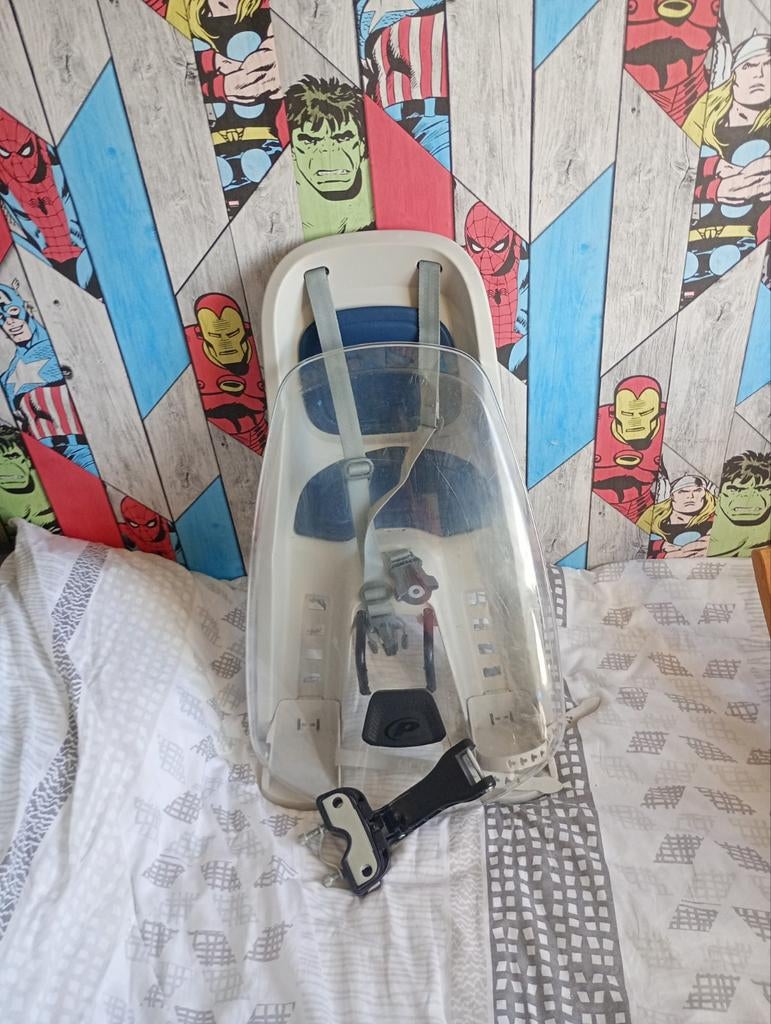 Polisport kinderzitje voor voorop de fiets, Voorzitje, Ophalen of Verzenden, Polisport, 0 t/m 13 kg