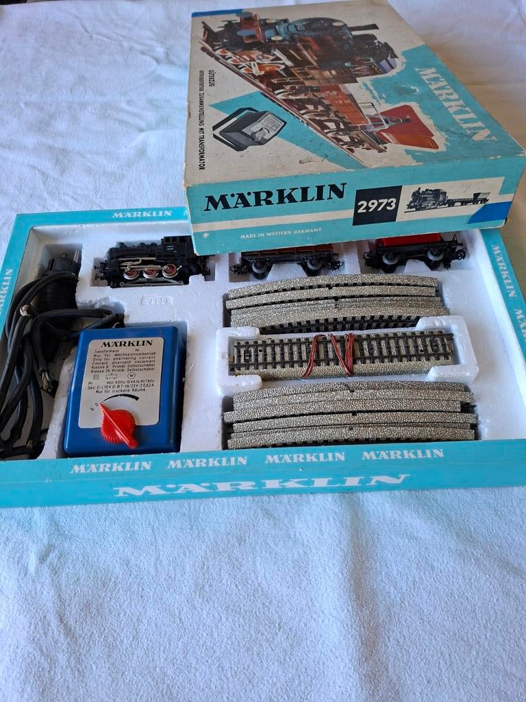 Märklin Goederentrein Startset 2973, Ophalen, Wisselstroom, Treinset, Märklin