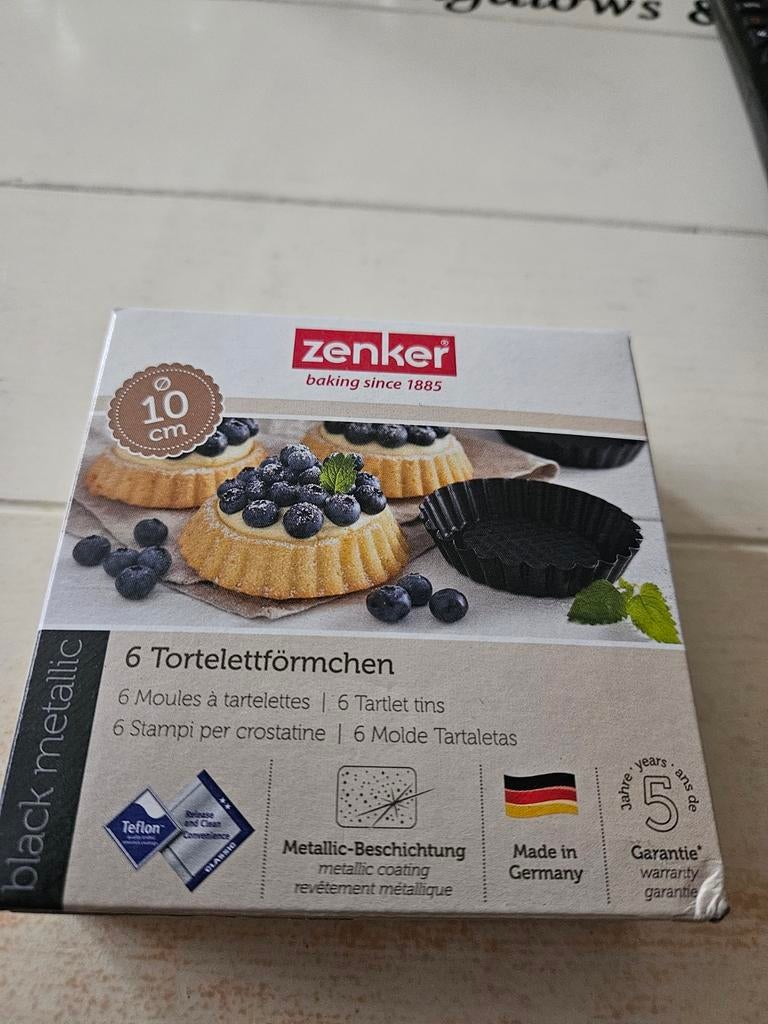 Zenker mini bakvormen 10 cm, Minder dan 1 liter, Ophalen, Nieuw, 1 snelheid