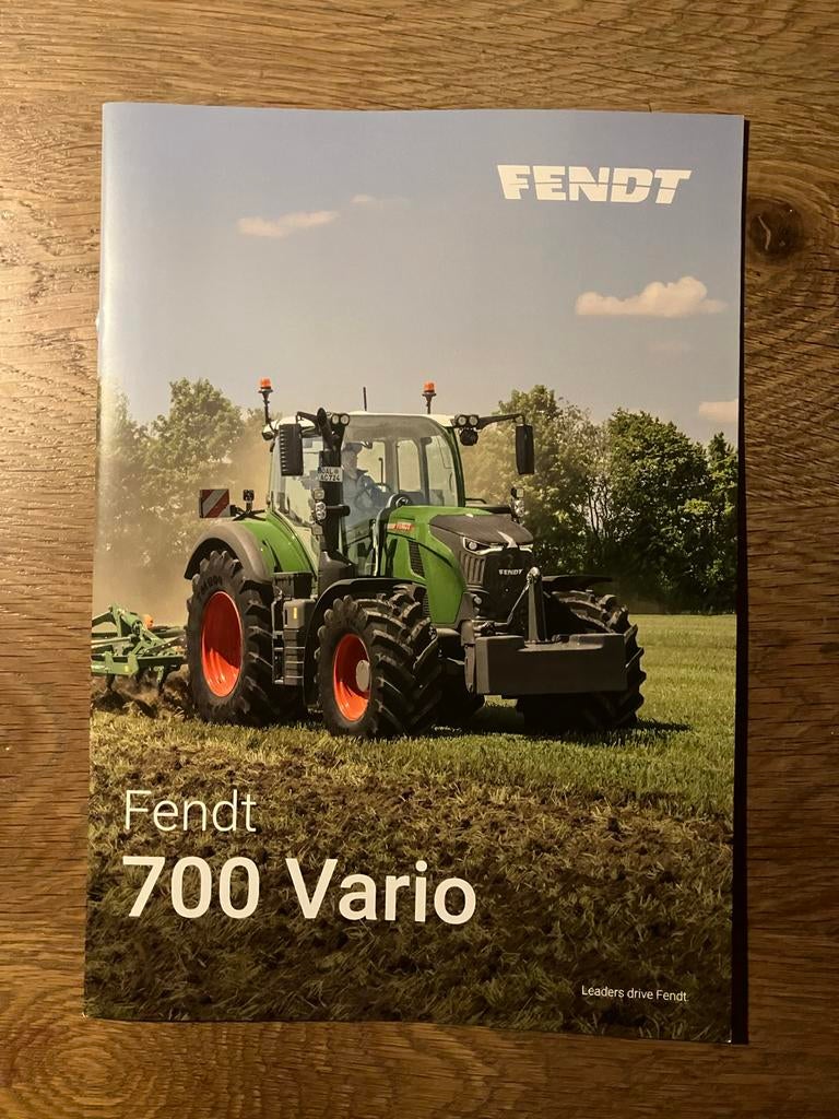 Fendt 700 vario folder Duits, Boeken, Verzenden, Nieuw