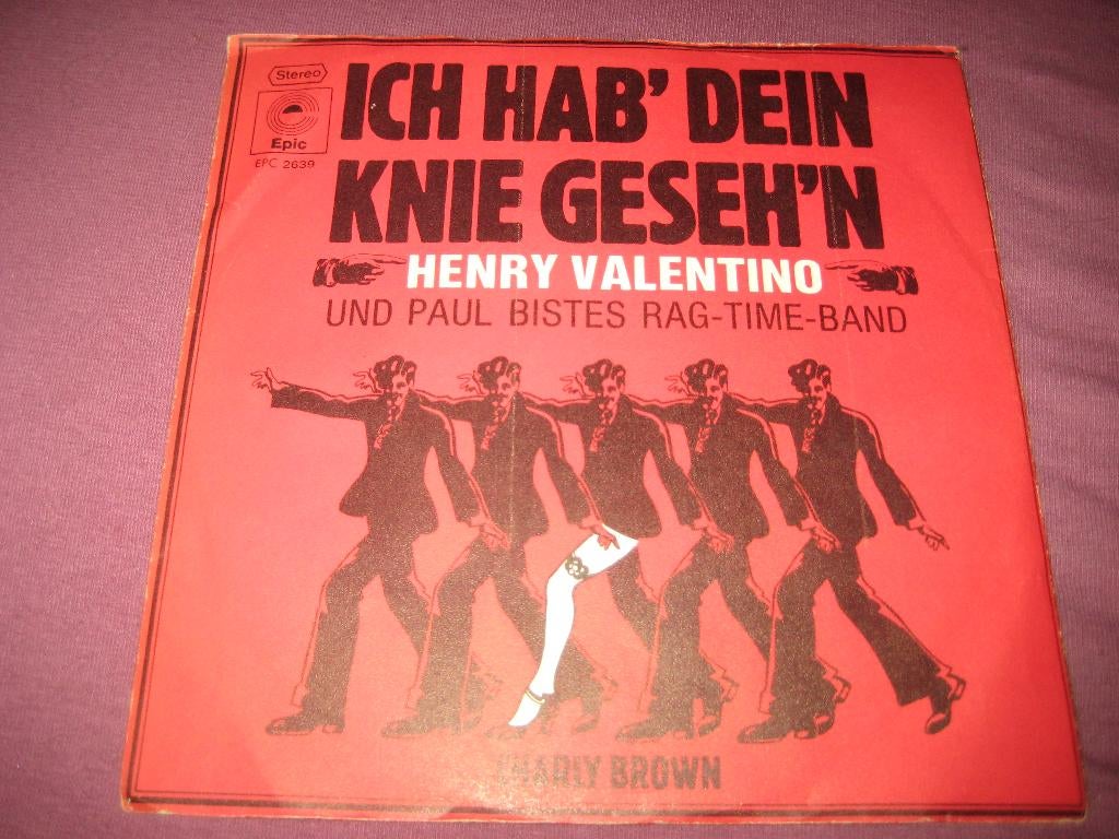 Henry Valentino: Ich hab` Dein Knie geseh`n, Ophalen of Verzenden, Zo goed als nieuw, Pop, Single