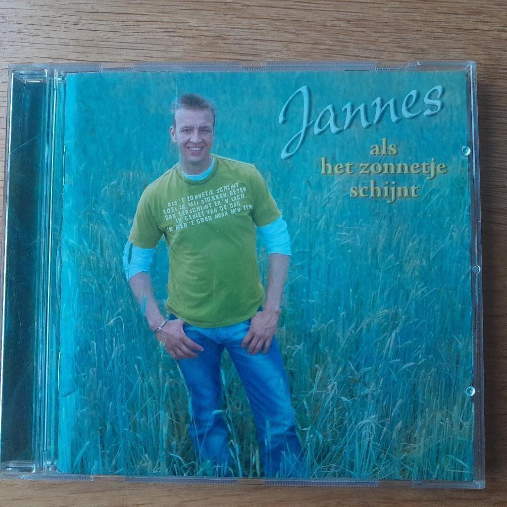 cd Jannes - Als het zonnetje schijnt., Ophalen of Verzenden, Zo goed als nieuw, Levenslied of Smartlap