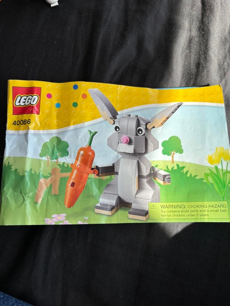 Lego 40086 paashaas met wortel, Lego, Compleet, Ophalen of Verzenden, Zo goed als nieuw