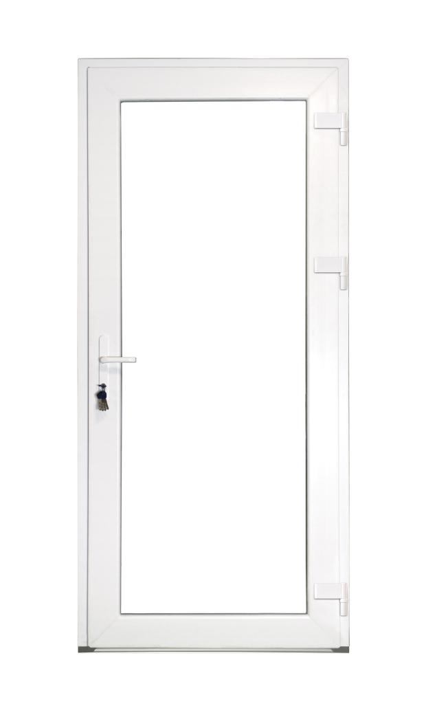 Kunststof Buitendeur Volglas R B98 H215cm Wit