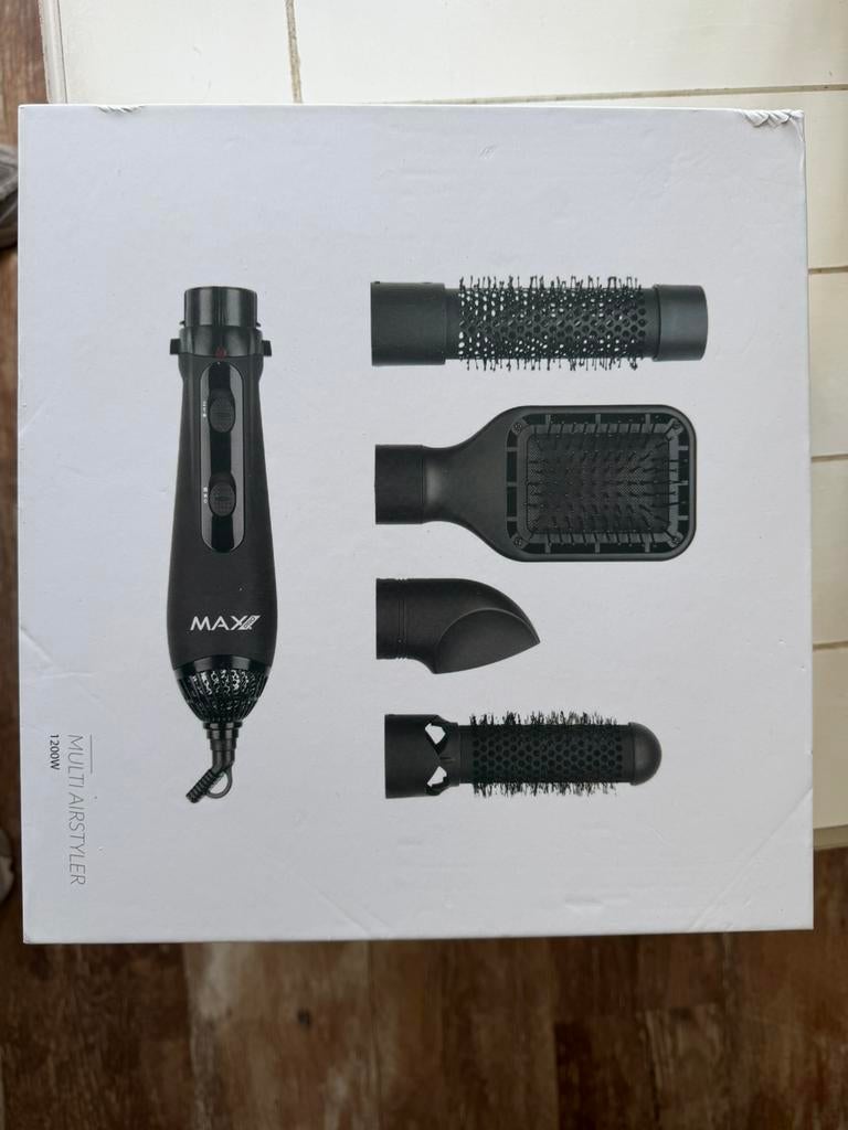 Max pro multi airstyler, Ophalen of Verzenden, Zo goed als nieuw, Krultang of Stijltang
