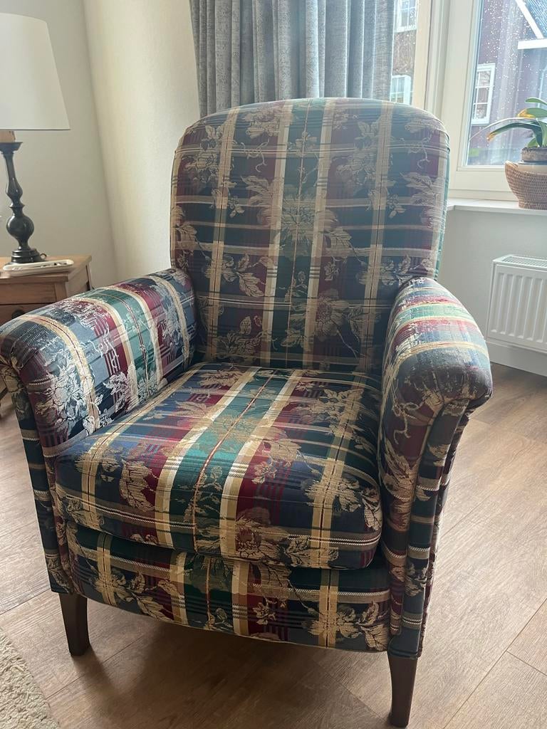 Antieke fauteuil - Opknapper met potentie, Ophalen, Gebruikt, Hout, 75 tot 100 cm