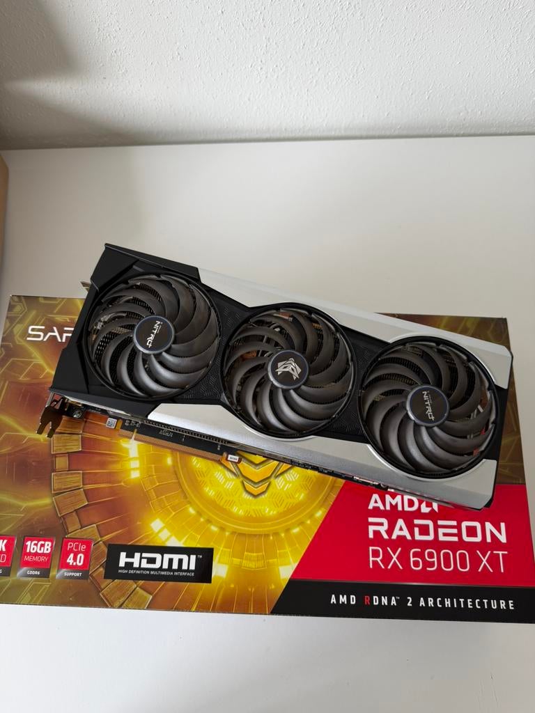 Sapphire Nitro+ RX 6900 XT 16 GB GDDR6 Amd Radeon, AMD, GDDR6, PCI-Express 4, Ophalen of Verzenden