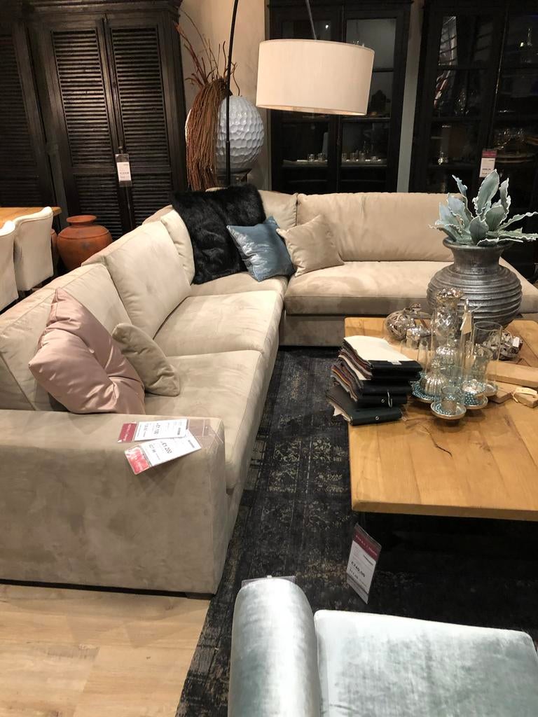 Rofra blankhouten salontafel - Zo goed als nieuw, Zo goed als nieuw, 150 tot 200 cm, Minder dan 50 cm, Rechthoekig