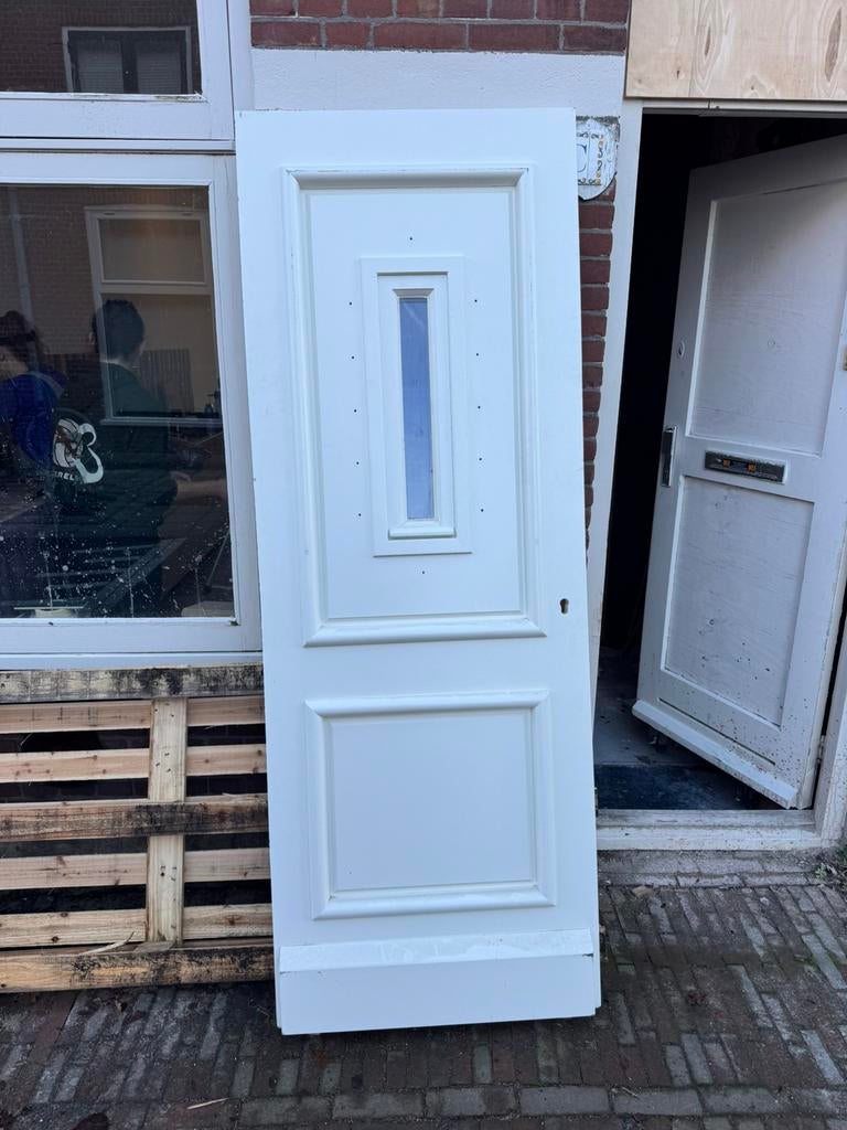 Weekamp Voordeur 211x77,5, Ophalen, 200 tot 215 cm, Glas, Buitendeur