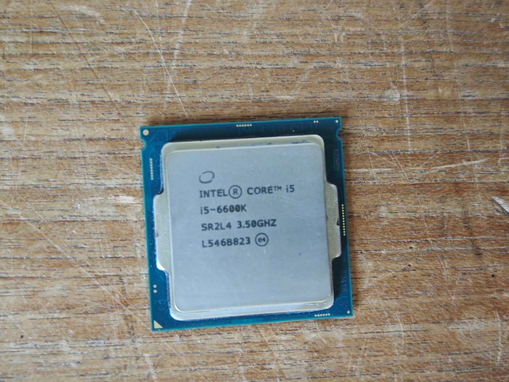 Intel Core i5-6600K Processor - 3.50GHz Quad-Core, Computers en Software, Processors, LGA 1151, Gebruikt, 4-core, Intel Core i5-6600K