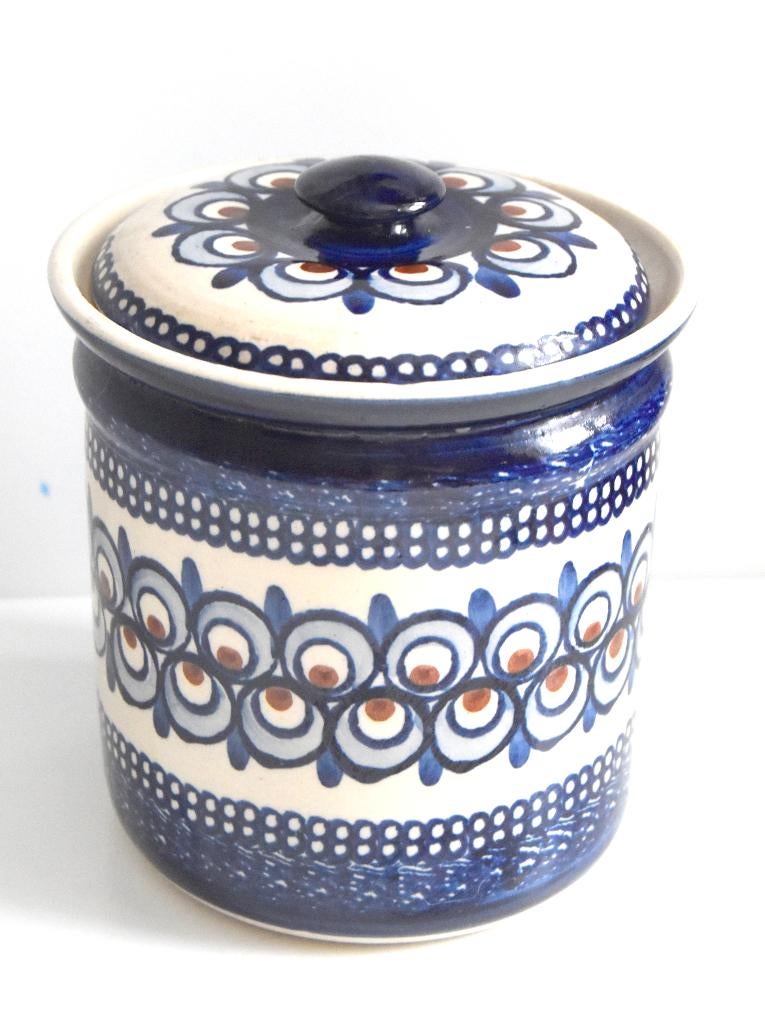 Hand gemaakte aardewerken 'Poolse pot' in goede staat, Ophalen of Verzenden, Zo goed als nieuw