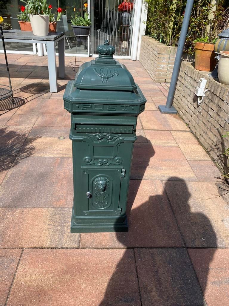 Brievenbus groen, Ophalen, Gebruikt