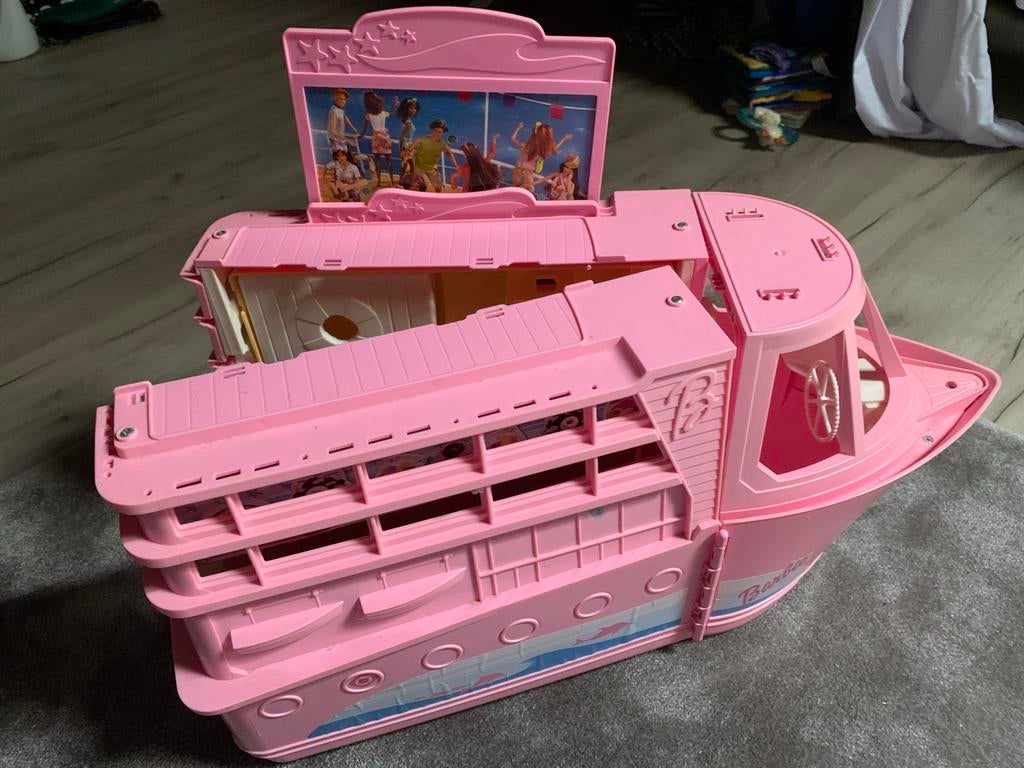 Barbie Cruiseschip, Ophalen of Verzenden, Zo goed als nieuw, Barbie