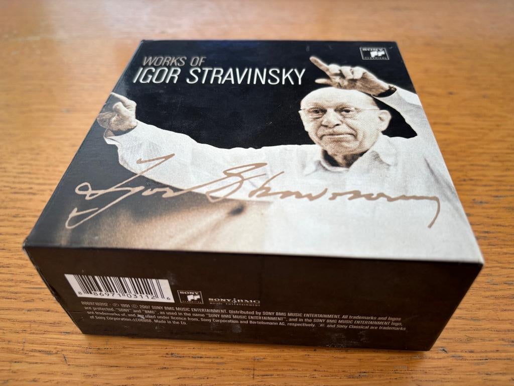 Igor Stravinsky ‎– Works Of Igor Stravinsky 22 cd boxset, Gebruikt, Boxset, Ophalen of Verzenden, Overige typen