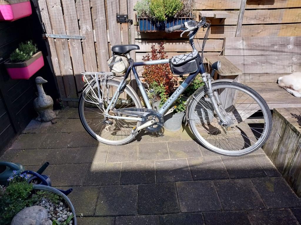 Bellevie heren tourfiets, Fietsen en Brommers, Ophalen, Gebruikt, Overige merken