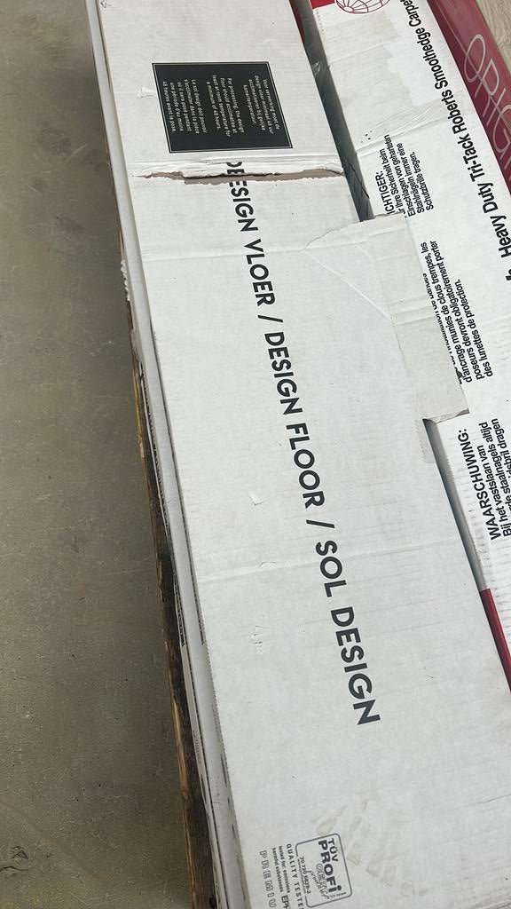 Pvc klik nieuw, Ophalen, 60 cm of meer, Zo goed als nieuw, 10 m² of meer