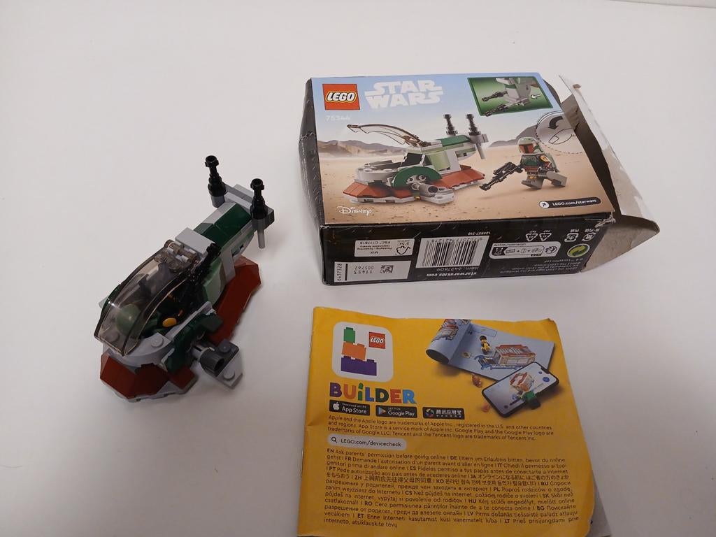 Lego 75344 starwars met boekje en doos, Ophalen of Verzenden