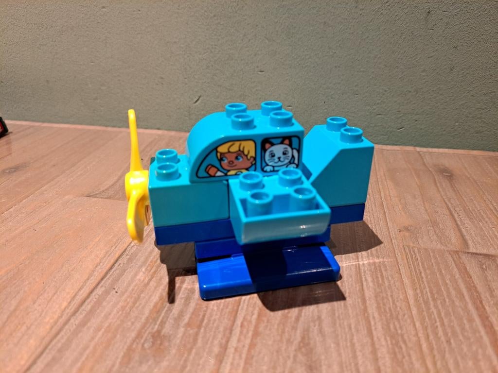 LEGO Duplo Mijn Eerste Vliegtuig 10849, Kinderen en Baby's, Speelgoed | Duplo en Lego, Gebruikt, Duplo, Complete set, Ophalen of Verzenden