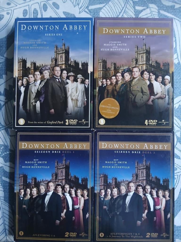 Downton Abbey seizoen 1 t/m 3, Vanaf 9 jaar, Ophalen of Verzenden, Zo goed als nieuw, Drama