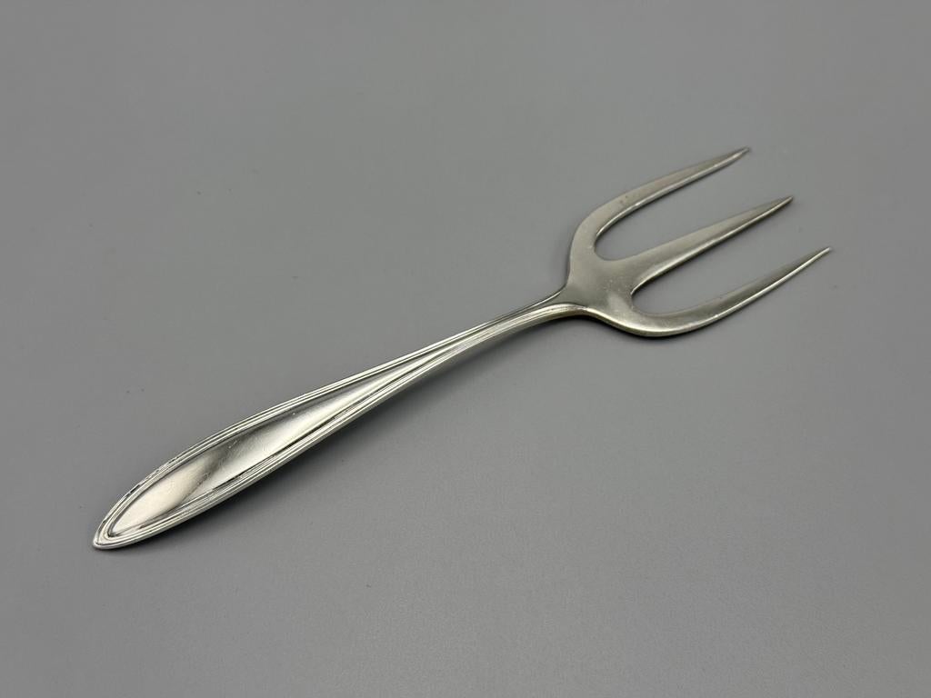 Zilveren broodvork, puntfilet, 1927, Ophalen of Verzenden