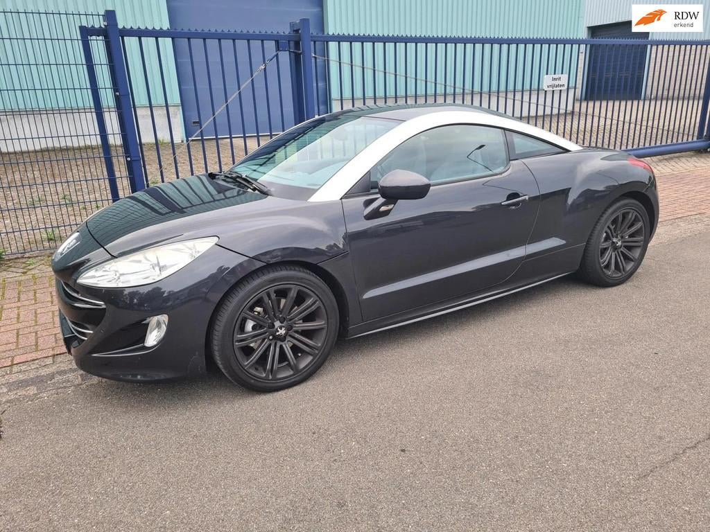 Peugeot RCZ 1.6 THP 155 *198.201 KM*NAVI*LEER*18 INCH, Voorwielaandrijving, Euro 5, Gebruikt, Zwart