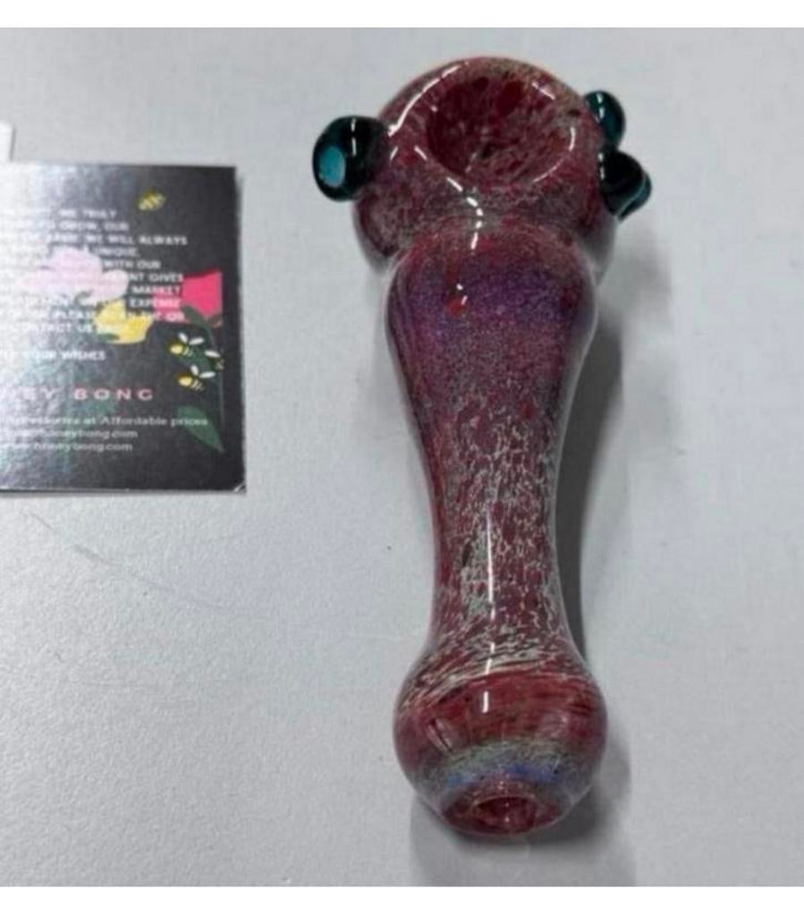Honey Bong sherlock glazen pijp waterpijp glas handgeblazen, Nieuw, Ophalen of Verzenden, H, (Water)pijp