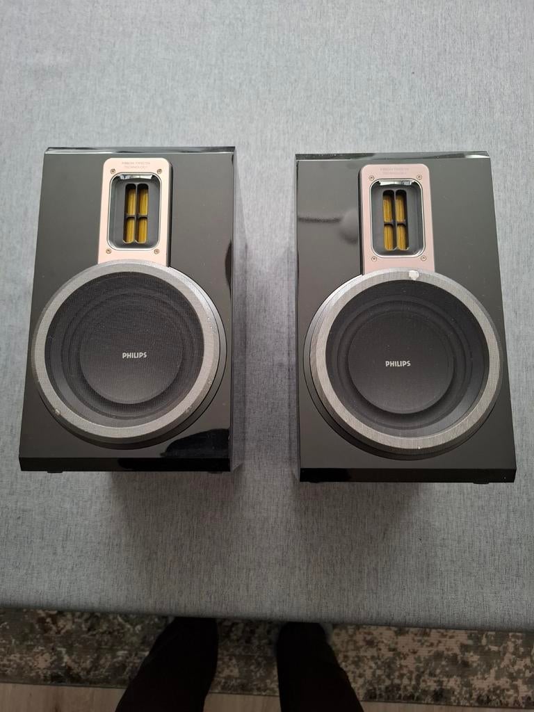 Philips MCD716 luidsprekers met Ribon techniek, Audio, Tv en Foto, Luidsprekers, Ophalen of Verzenden