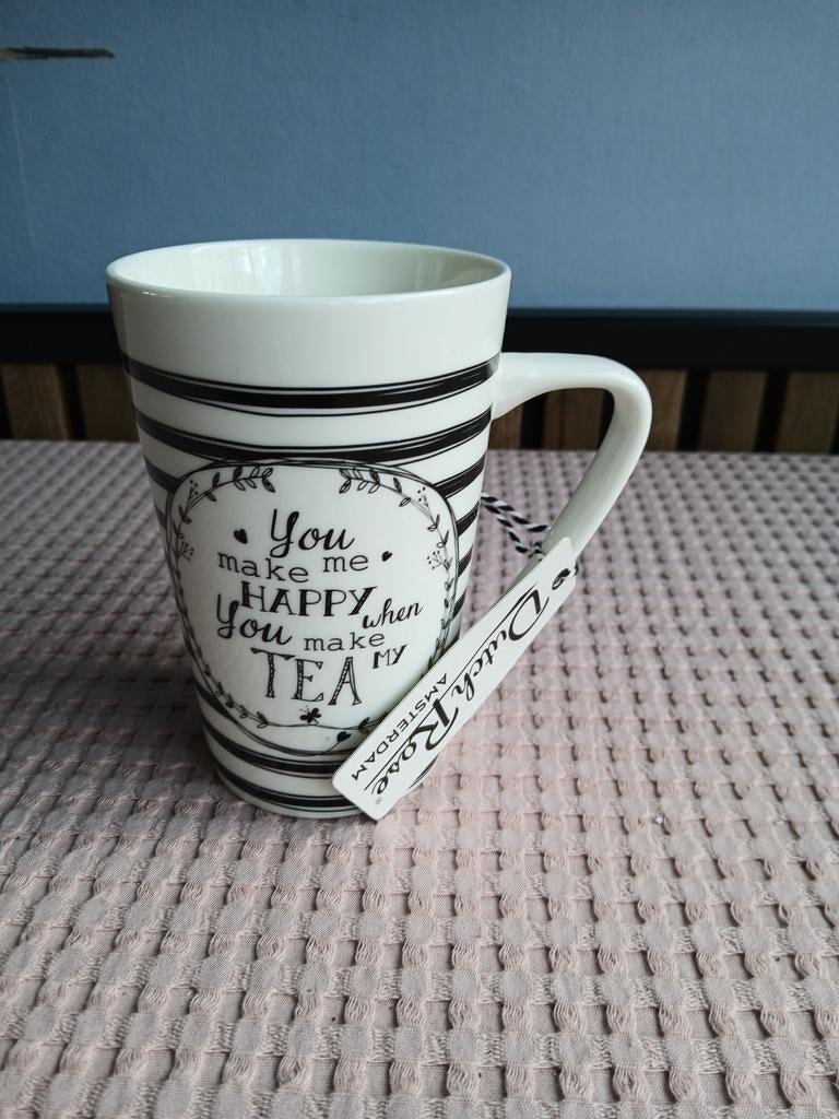 Dutch Rose Amsterdam theekopje nieuw, Ophalen of Verzenden