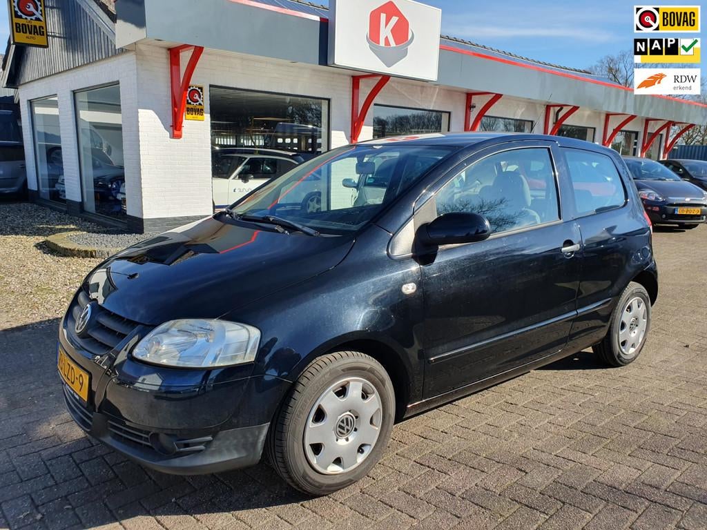 Volkswagen Fox 1.2 3drs 128436 KM NIEUWE APK!, Auto's, Voorwielaandrijving, Airbags, 969 kg, 4 stoelen