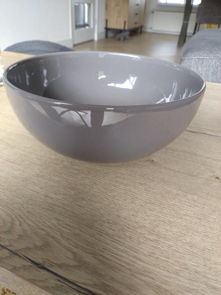 (fruit) schaal, Ophalen, Rond