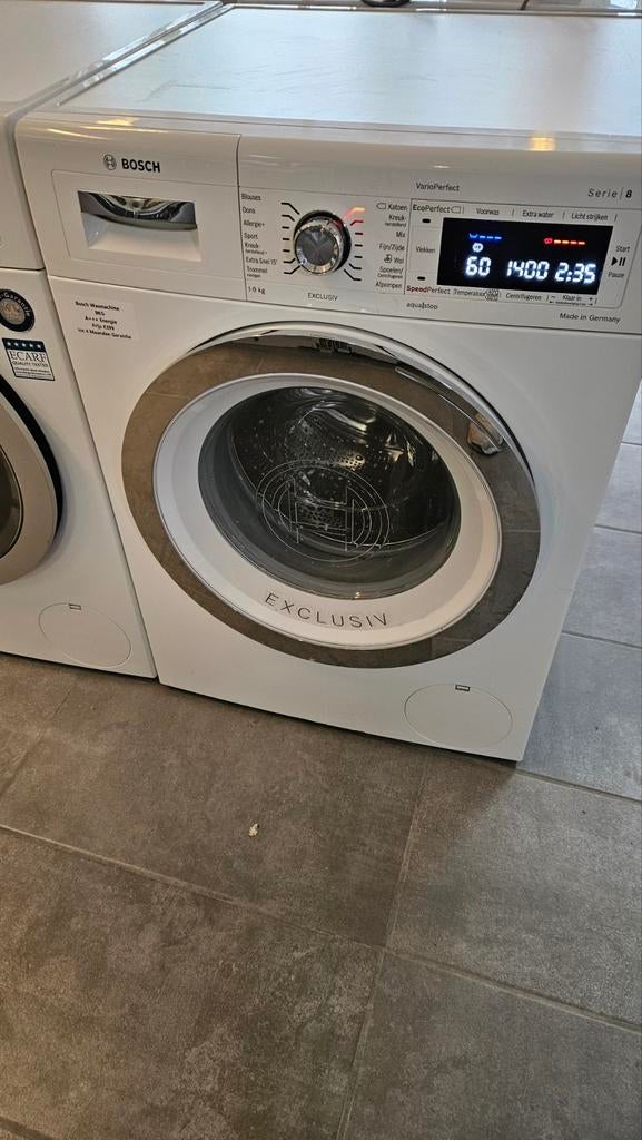 Prachtige Bosch Wasmachines 9KG/A+++ / inc Garantie, Minder dan 85 cm, 8 tot 10 kg, Ophalen of Verzenden, Voorlader