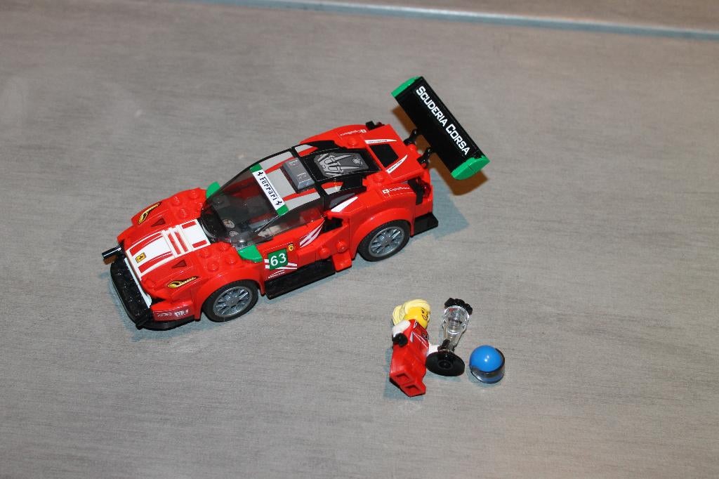 lego speed champions Ferrari. 75886, Ophalen of Verzenden, Zo goed als nieuw, Complete set, Lego